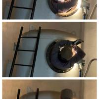 Accès à l'intérieur du filtre par un 