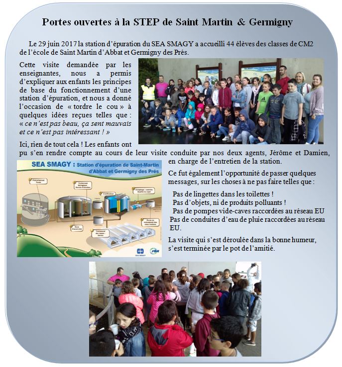 Article step portes ouvertes cm2