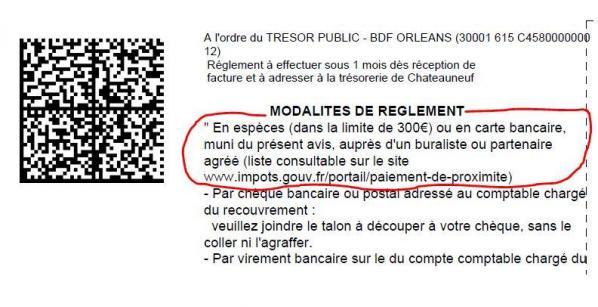 Modalite de reglement